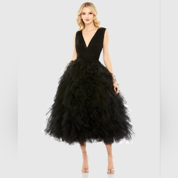 Mac Duggal Tulle Dress NWT Size 14 - Picture 2 of 9